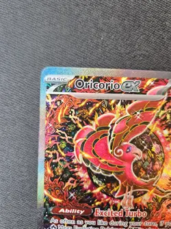 Oricorio ex 024 Pokemon TCG Mega Evolution Charizard UPC Black Star Promo Card - Image 2