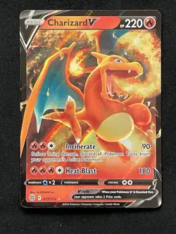 Charizard V 017/172 SWSH09 Brilliant Stars Pokemon Card - Image 1