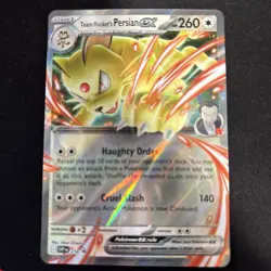 Team Rocket's Persian ex 218 - SV: Scarlet & Violet Promo Cards - (NM) - Image 1