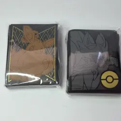 Pokemon Card Sleeves Packs Eevee Zacian - Image 1