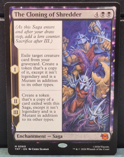The Cloning of Shredder 60 TMNT Teenage Mutant Ninja Turtles Card NM MTG Magic - Image 1