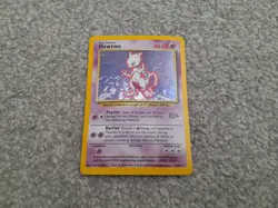 Pokemon TCG Trading Card Game Base Set Mewtwo Holo 10/102 - Image 1