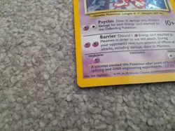 Pokemon TCG Trading Card Game Base Set Mewtwo Holo 10/102 - Image 5