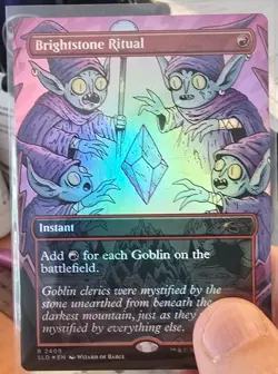 Brightstone Ritual Foil Secret Lair Goblin Storm #2409 - MTG - Image 3