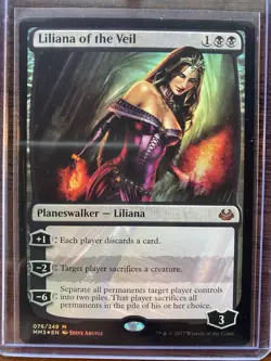 Foil Wizards of the Coast Liliana of the Veil Modern Masters 2017 Mythic - Image 1