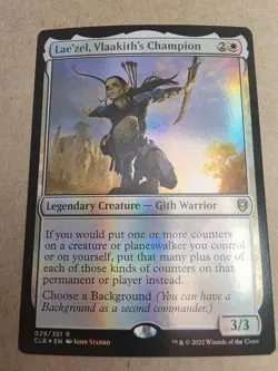 Lae'zel, Vlaakith's Champion - Foil - Battle for Baldur's Gate - Mtg - Image 1