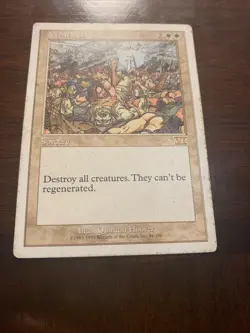 MTG MP Wrath of God 6th Sixth Edition White Sorcery EDH Commander Vintage Legacy - Image 3