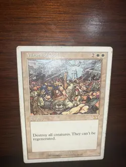 MTG MP Wrath of God 6th Sixth Edition White Sorcery EDH Commander Vintage Legacy - Image 5