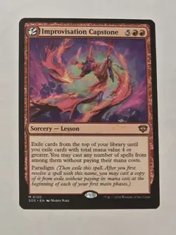 1x Improvisation Capstone - Secrets Of Strixhaven - Near Mint - MTG - Image 1