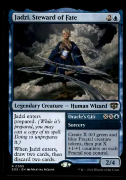 Jadzi, Steward of Fate R Secrets of Strixhaven 55 NM - Image 1