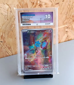 Ace 10 Bronzor #074/071 2024 Pokemon SV5K Japanese Wild Force - Image 1
