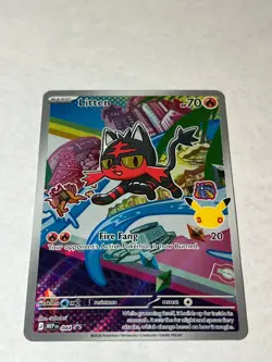 Litten 044 Holo Promo ME: Mega Evolution Promo Pokemon Near Mint - Image 1