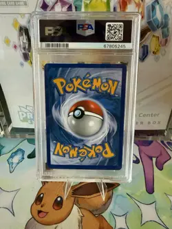 2007 POKEMON DIAMOND & PEARL BLACK STAR PROMO HOLO #DP12 LUCARIO LV.X PSA 8 - Image 2