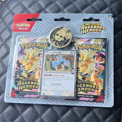 Pokemon TCG Mega Evolution—Ascended Heroes Larry’s Komala Promo + 2 Packs - Image 1