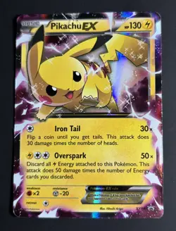 Pikachu EX #XY84 - 2015 Pokemon Generations Promo | Damaged - Image 1