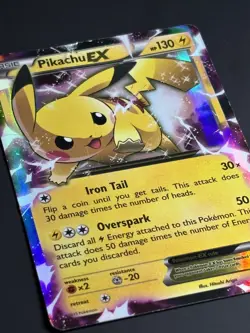 Pikachu EX #XY84 - 2015 Pokemon Generations Promo | Damaged - Image 2