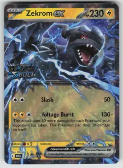 ZEKROM EX (BLACK BOLT STAMPED) 034/086 HOLO POKEMON HOLO NM/M - Image 1
