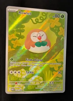 Pokemon Illustration Rare Lot of 5: Rowlet, Dedenne, Espurr, Raticate & Aurorus - Image 2