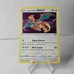 Special Delivery Bidoof SWSH177 SWSH Pokemon Center promo. - Image 1