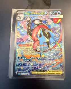 Mega Greninja EX 116/086 Secret Rare Foil English HP 350 Pokemon TCG - Image 1