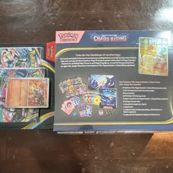 Mega Evolution: Chaos Rising Pokemon TCG Elite Trainer Box + 3-Pack Blister - Image 2
