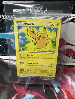 Pokemon - Pikachu XY 42/146 - Cosmo Holo - Lego Movie Promo -Factory Sealed - Image 1
