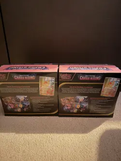 Pokemon TCG: Chaos Rising Pokemon Center Elite Trainer Box PKC ETB x2 TRUSTED‼ - Image 2