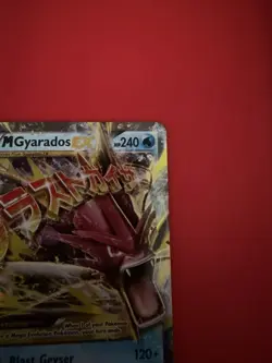 Pokemon M Gyarados EX Breakpoint 27/122 Holo Ultra Rare 240 HP Blast Geyser - Image 4