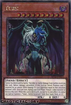 YUGIOH MP24-EN021 Yubel Quarter Century Secret Rare 1st Edition NM - Image 1