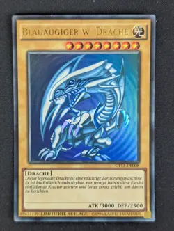 Blauaugiger w. Drache CT13-DE008 Ultra Rare DE NM YUGIOH - Image 1