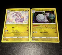 Goomy Sliggoo Hisuian Goodra Error Pokemon TCG + Mixed Card Lot + NM - Image 2