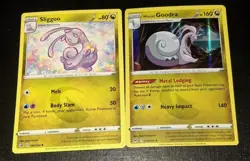 Goomy Sliggoo Hisuian Goodra Error Pokemon TCG + Mixed Card Lot + NM - Image 3
