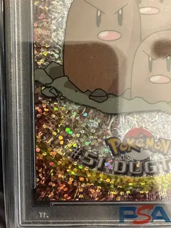 SPARKLE Dugtrio #51 Topps Chrome Series 1 Holo Pokemon Card 💎PSA 10 GEM MINT💎 - Image 3