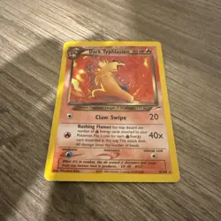 Dark Typhlosion 10/105 2000 Neo Destiny 2000 Holo Rare WOTC Pokemon Card TCG - Image 2