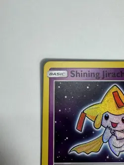 Shining Jirachi 42/73 Shining Legends Shiny Holo Rare Pokemon Card - Image 2