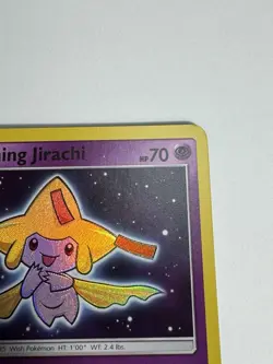 Shining Jirachi 42/73 Shining Legends Shiny Holo Rare Pokemon Card - Image 3