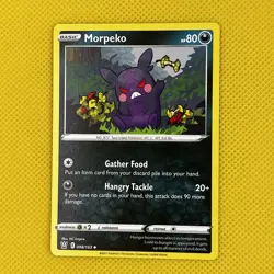 Morpeko 098/163 Uncommon Battle Styles Sword & Shield Pokemon Card NM - Image 1