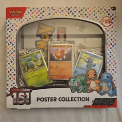 Pokemon Scarlet & Violet 151 Poster Collection Box w/ 3 Promo Cards & Boosters - Image 1