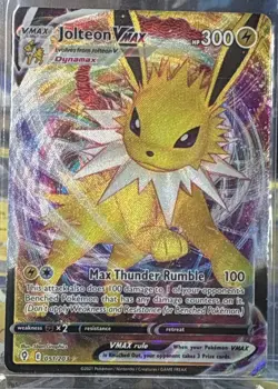 Jolteon VMAX 051/203 Evolving Skies Pokemon Card - Image 2
