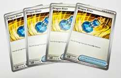 Dragon Elixir 172/191 x4 4x Pokemon Card 2024 Surging Sparks Playset - Image 1