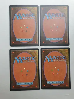 Earthbind x4 PLAYSET , MTG Revised Ed. (1994) Common Red Enchant Creature NM - Image 2