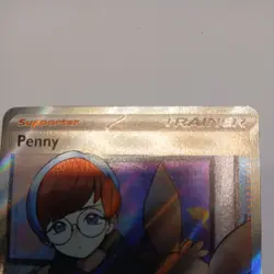 Pokemon Card - Penny Scarlet & Violet Base Set 239/198 Full Art Holo - Image 2