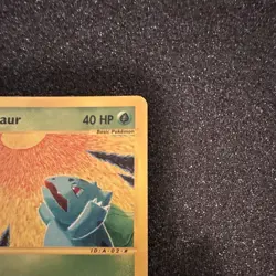 Pokemon TCG Bulbasaur 95/165 Expedition 40 HP - Image 3