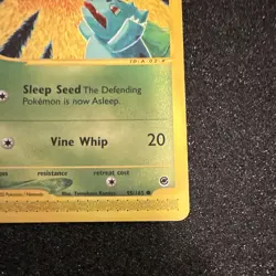 Pokemon TCG Bulbasaur 95/165 Expedition 40 HP - Image 4