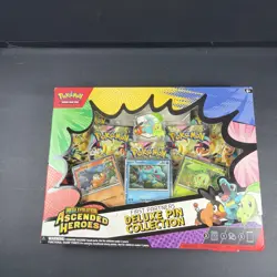 Pokemon TCG Ascended Heroes First Partner Deluxe Pin Collection Box Sealed - Image 1