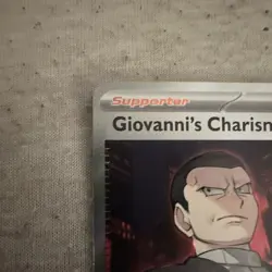 Pokemon TCG Giovanni's Charisma 197/165 Scarlet & Violet 151 Ultra Rare Holo Su… - Image 3