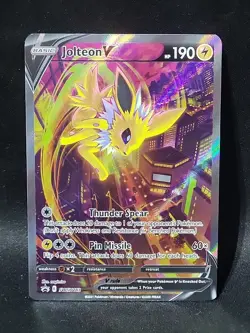 Pokemon Jolteon V Promo SWSH: Sword & Shield Black Star Promo Cards SWSH183 NM - Image 1