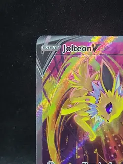 Pokemon Jolteon V Promo SWSH: Sword & Shield Black Star Promo Cards SWSH183 NM - Image 2
