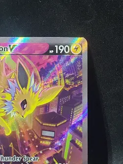 Pokemon Jolteon V Promo SWSH: Sword & Shield Black Star Promo Cards SWSH183 NM - Image 3