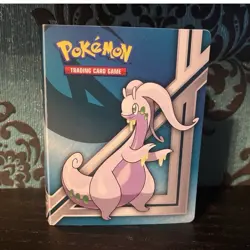 Pokemon TCG Mini Card Album Hardcover Fixed Plastic Pages 2015 Goodra - Image 1